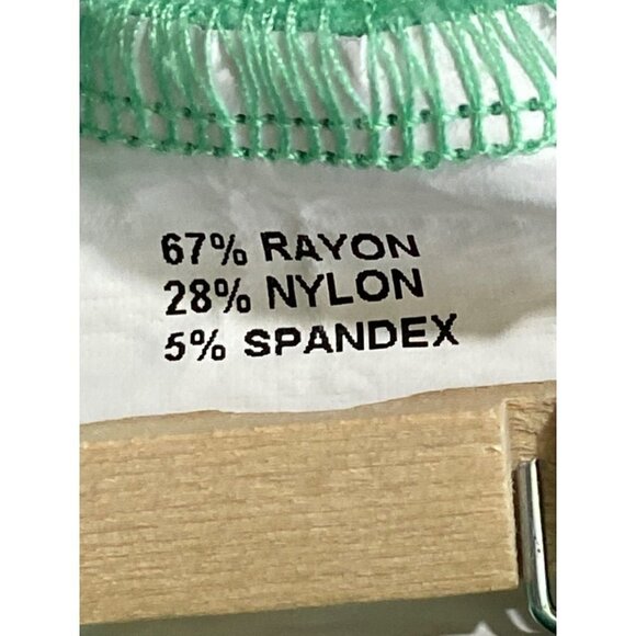 Banni Peru Women's Green Mint Quarter Zipper Sweatshirt with Pockets Size XL - Picture 7 of 10